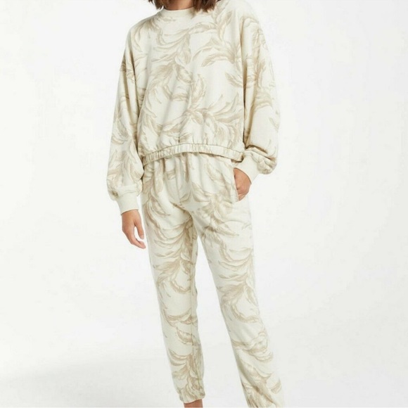 Z Supply Pants - Z Supply Cream Track Pants & Joggers
